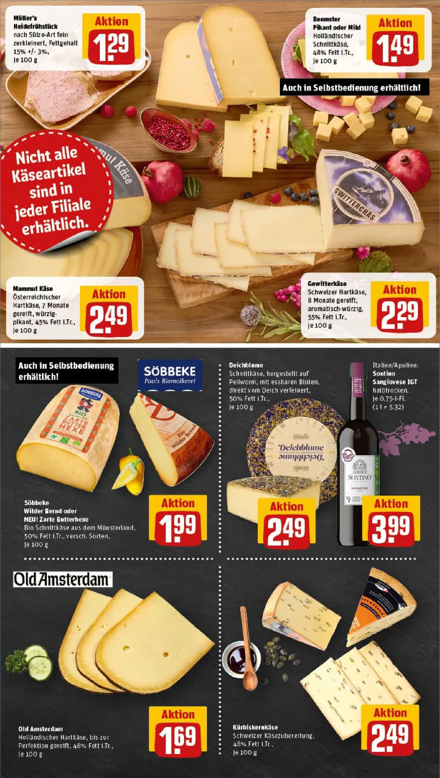 REWE Prospekt ab 02.11.2025 zum Blättern » Angebote | Seite: 9 | Produkte: Butter, Käse