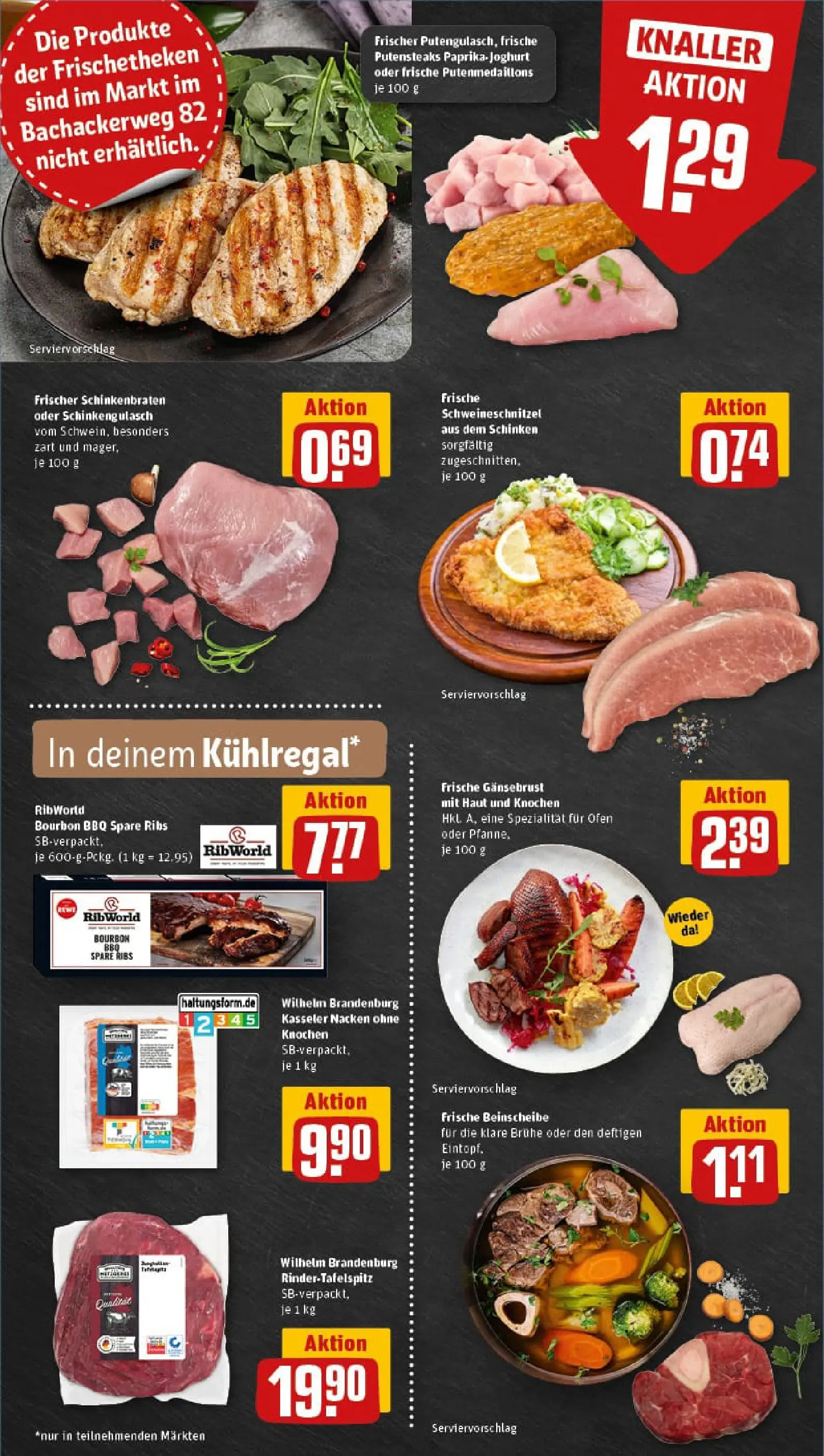 REWE Prospekt ab 02.11.2025 zum Blättern » Angebote | Seite: 6 | Produkte: Ofen, Joghurt, Kasseler nacken, Schinken