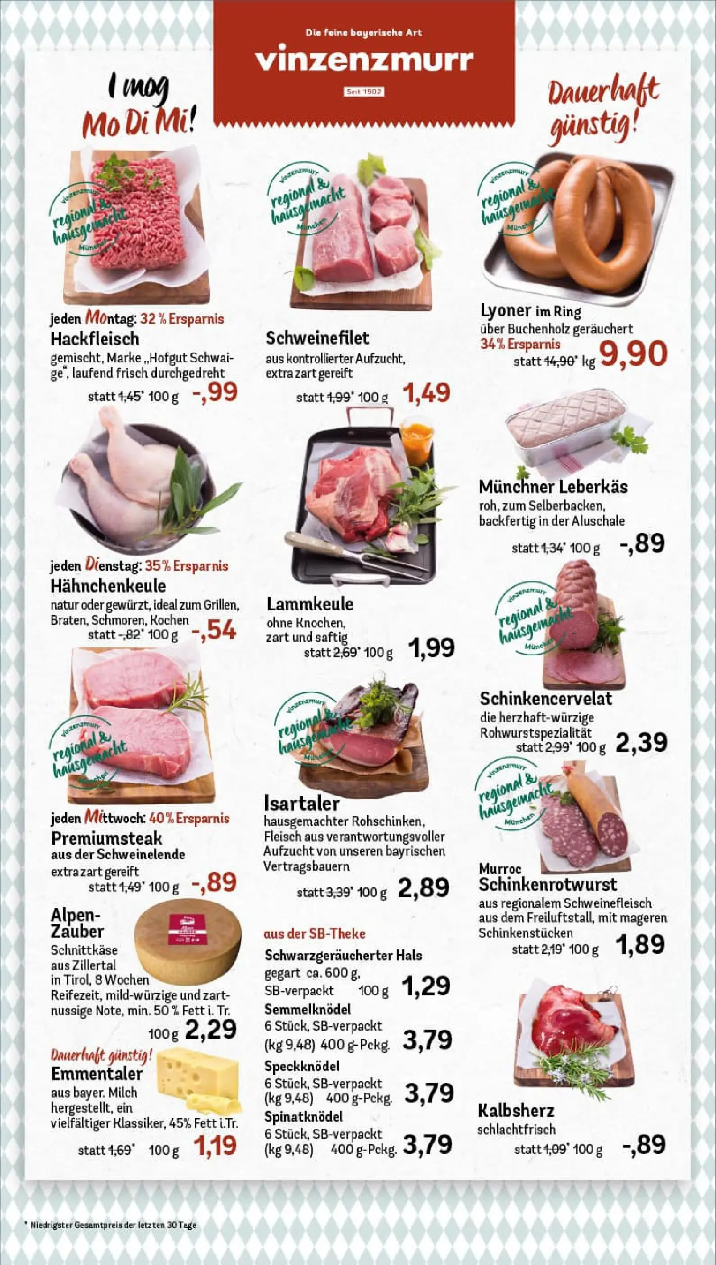 REWE Prospekt ab 02.11.2025 zum Blättern » Angebote | Seite: 8 | Produkte: Lammkeule, Schweinefilet, Steak, Hackfleisch