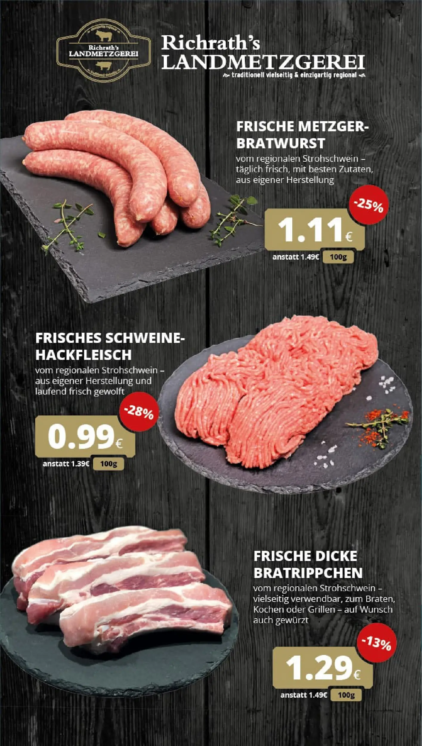 REWE Prospekt ab 03.11.2025 zum Blättern » Angebote | Seite: 11 | Produkte: Bratwurst, Hackfleisch