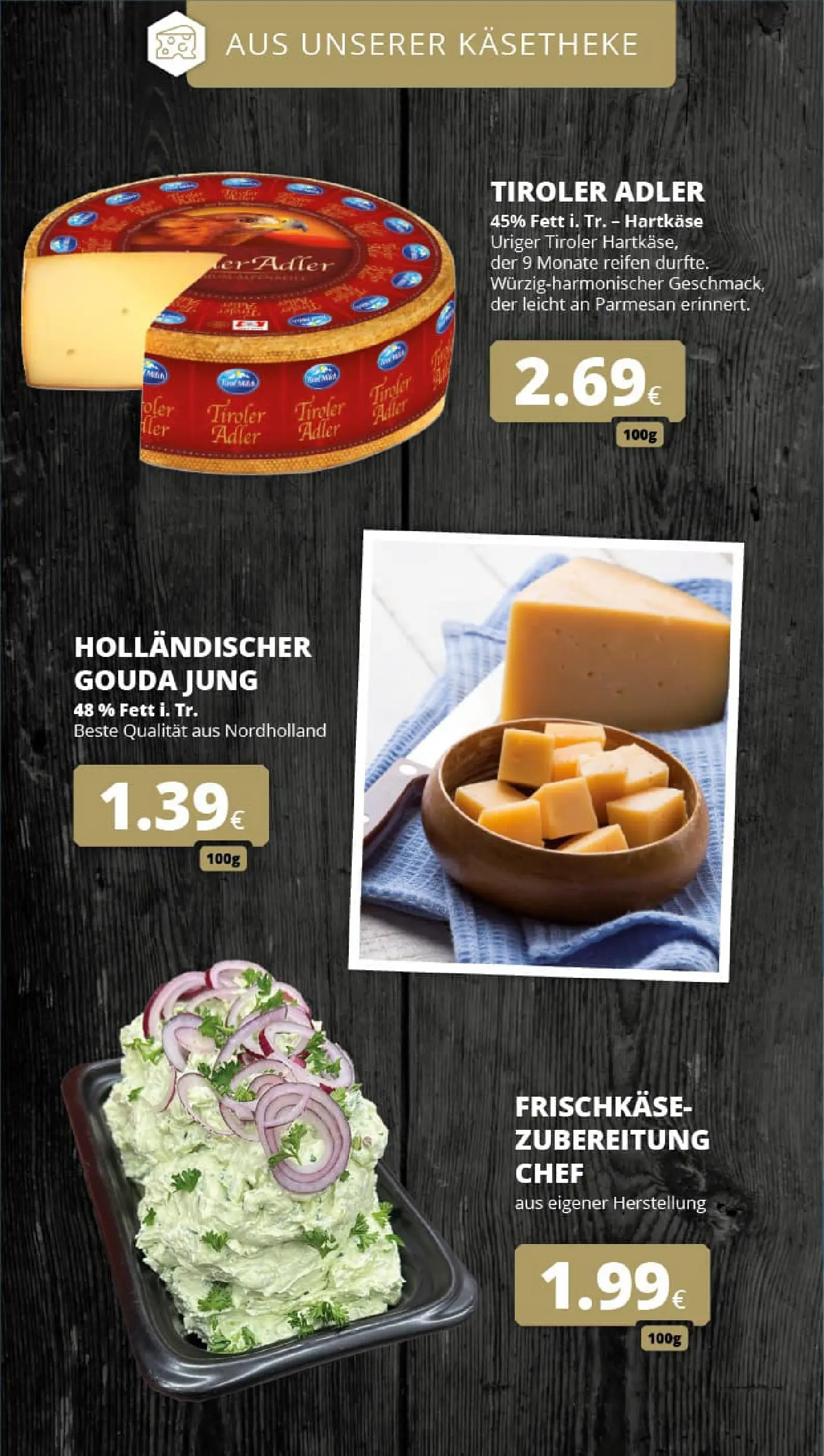 REWE Prospekt ab 03.11.2025 zum Blättern » Angebote | Seite: 15 | Produkte: Gouda, Frischkase