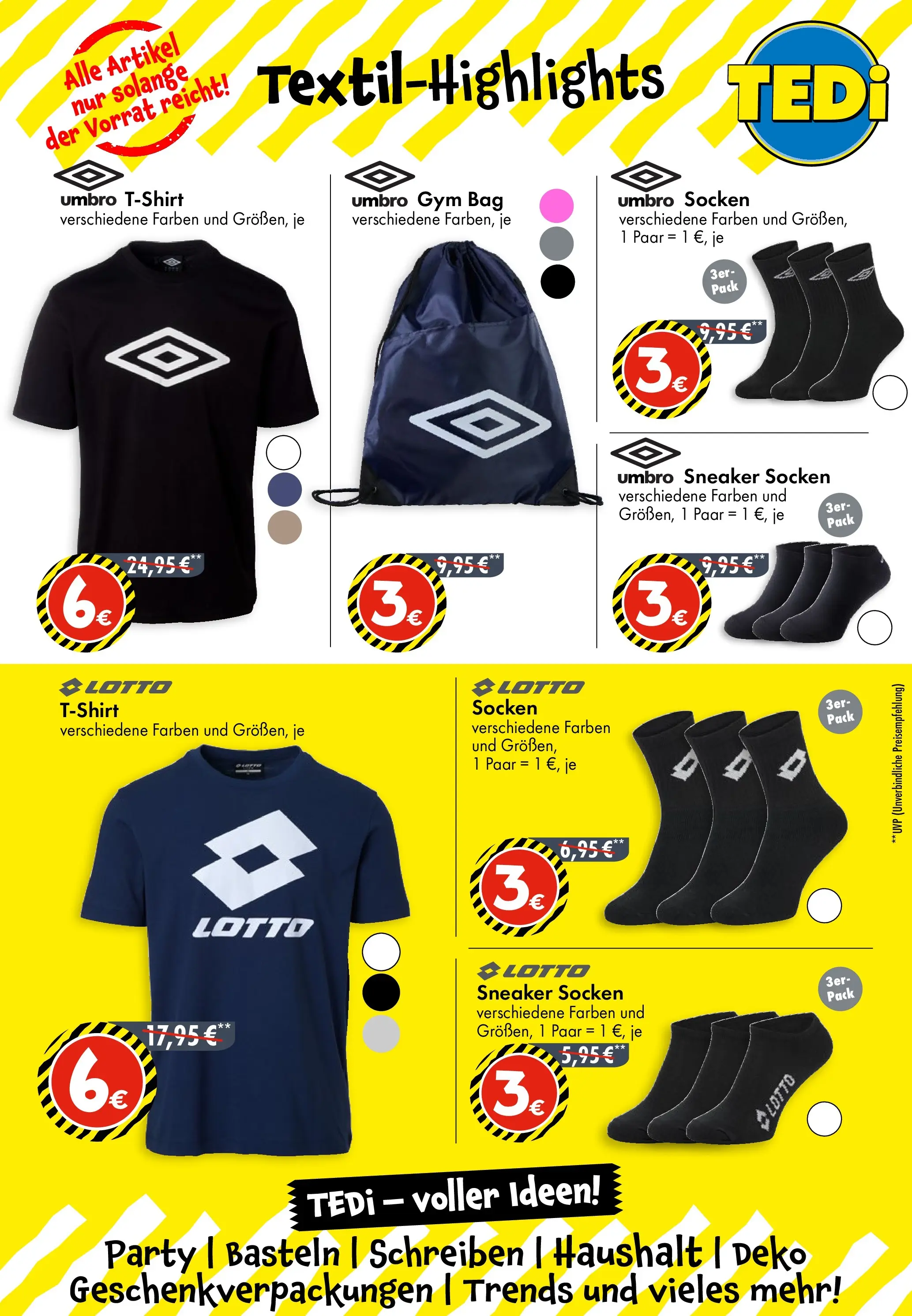 TEDi - TEDi Neueröffnung in Bornheim (ab 31.10.2025) zum Blättern | Seite: 4 | Produkte: Socken
