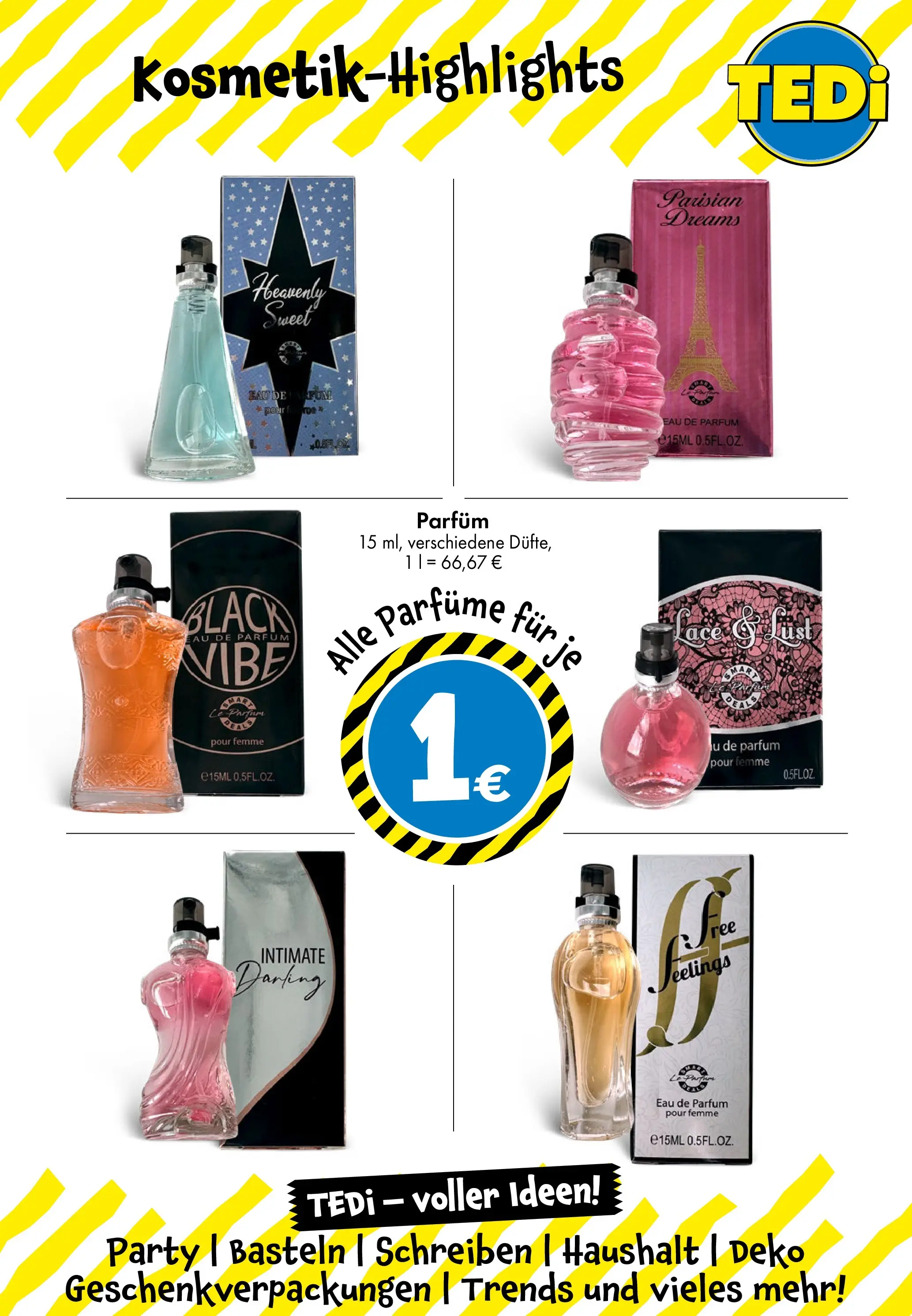 TEDi - TEDi Neueröffnung in Bornheim (ab 31.10.2025) zum Blättern | Seite: 14 | Produkte: Parfüm, Eau de Parfum