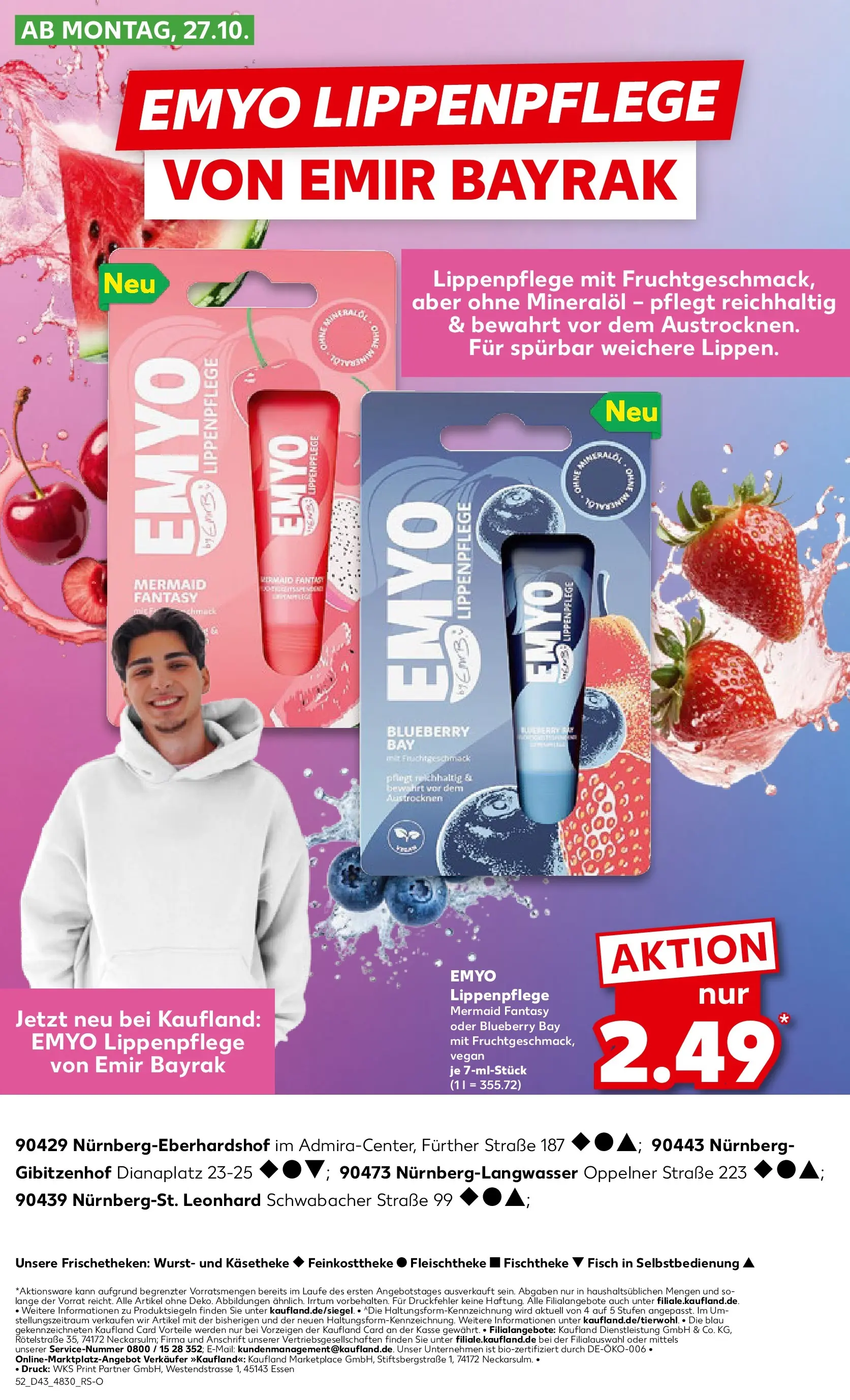 Prospekt Kaufland ab 27.10.2025 » Angebote Online zum Blättern | Seite: 52 | Produkte: Wurst