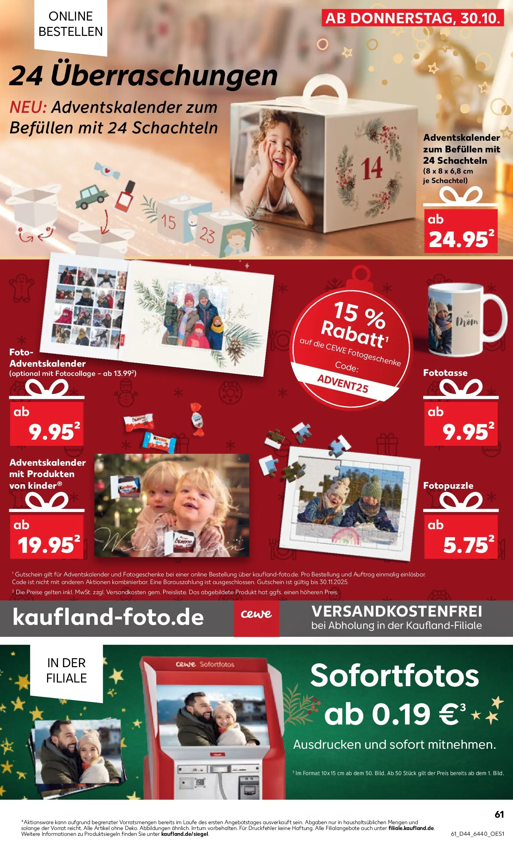Prospekt Kaufland ab 29.10.2025 » Angebote Online zum Blättern | Seite: 61