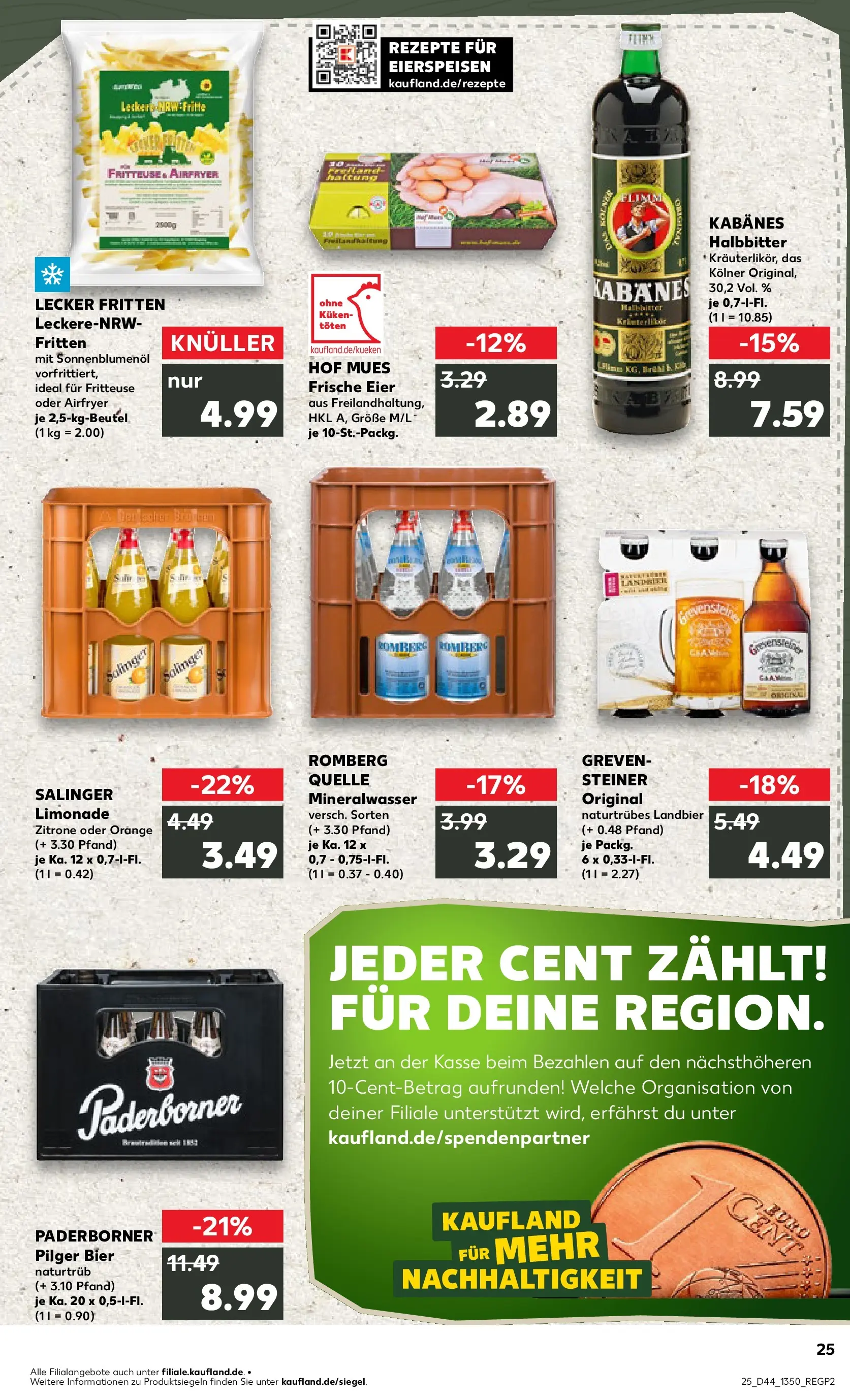 Prospekt Kaufland ab 29.10.2025 » Angebote und Werbung Online | Seite: 25 Prospekt Kaufland ab 29.10.2025 » Angebote Online zum Blättern | Seite: 25