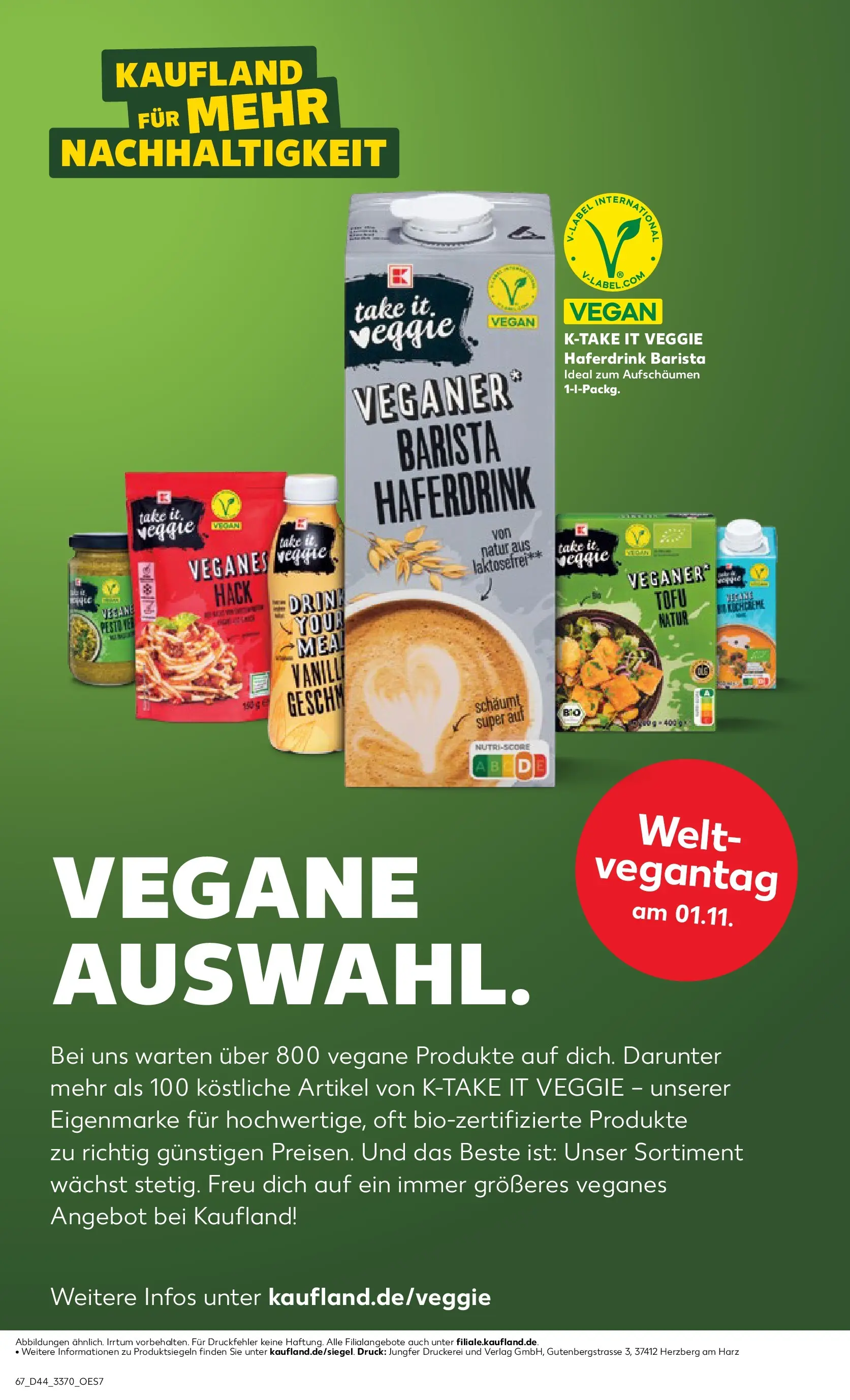 Prospekt Kaufland ab 29.10.2025 » Angebote und Werbung Online | Seite: 67 Prospekt Kaufland ab 29.10.2025 » Angebote Online zum Blättern | Seite: 67