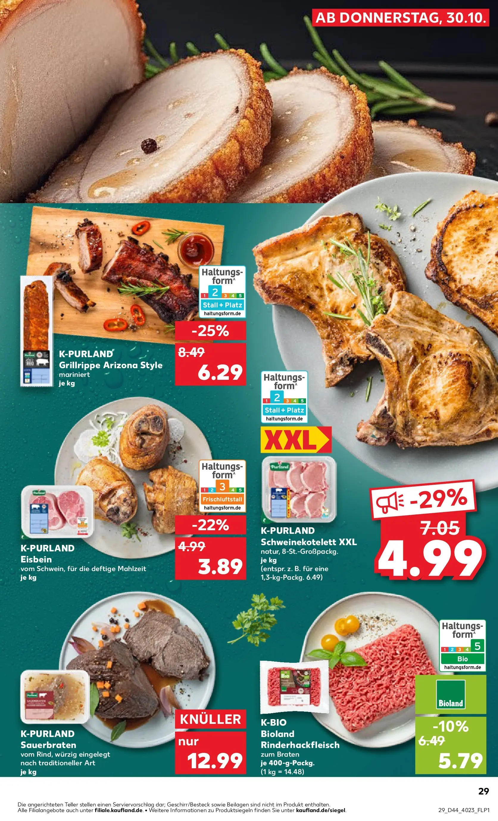 Prospekt Kaufland ab 30.10.2025 » Angebote Online zum Blättern | Seite: 29