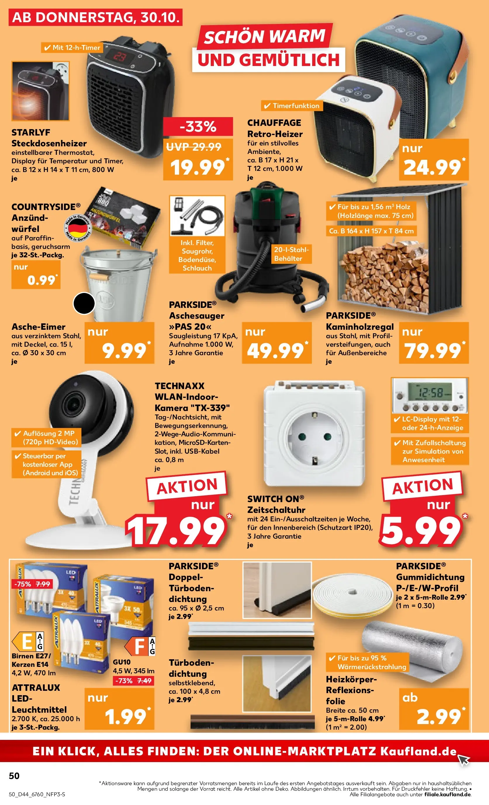 Prospekt Kaufland ab 29.10.2025 » Angebote und Werbung Online | Seite: 50 Prospekt Kaufland ab 29.10.2025 » Angebote Online zum Blättern | Seite: 50