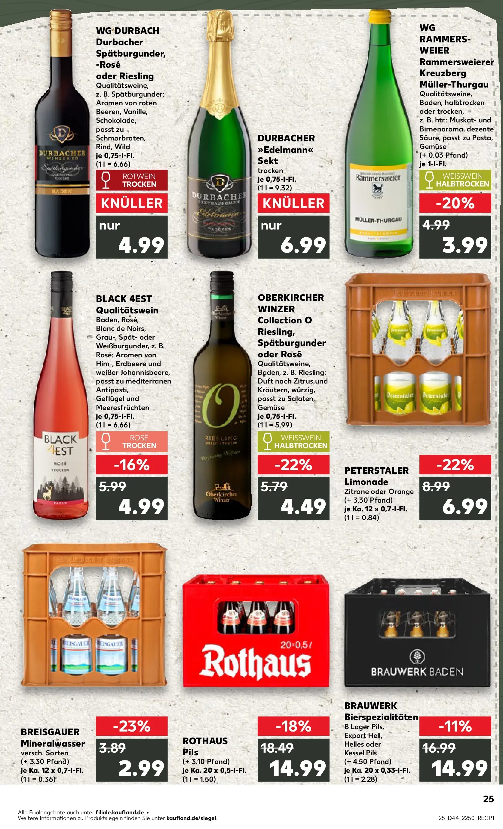 Prospekt Kaufland ab 30.10.2025 » Angebote und Werbung Online | Seite: 25 | Produkte: Sekt, Pils, Duft, Limonade Prospekt Kaufland ab 30.10.2025 » Angebote Online zum Blättern | Seite: 25 | Produkte: Sekt, Pils, Duft, Limonade