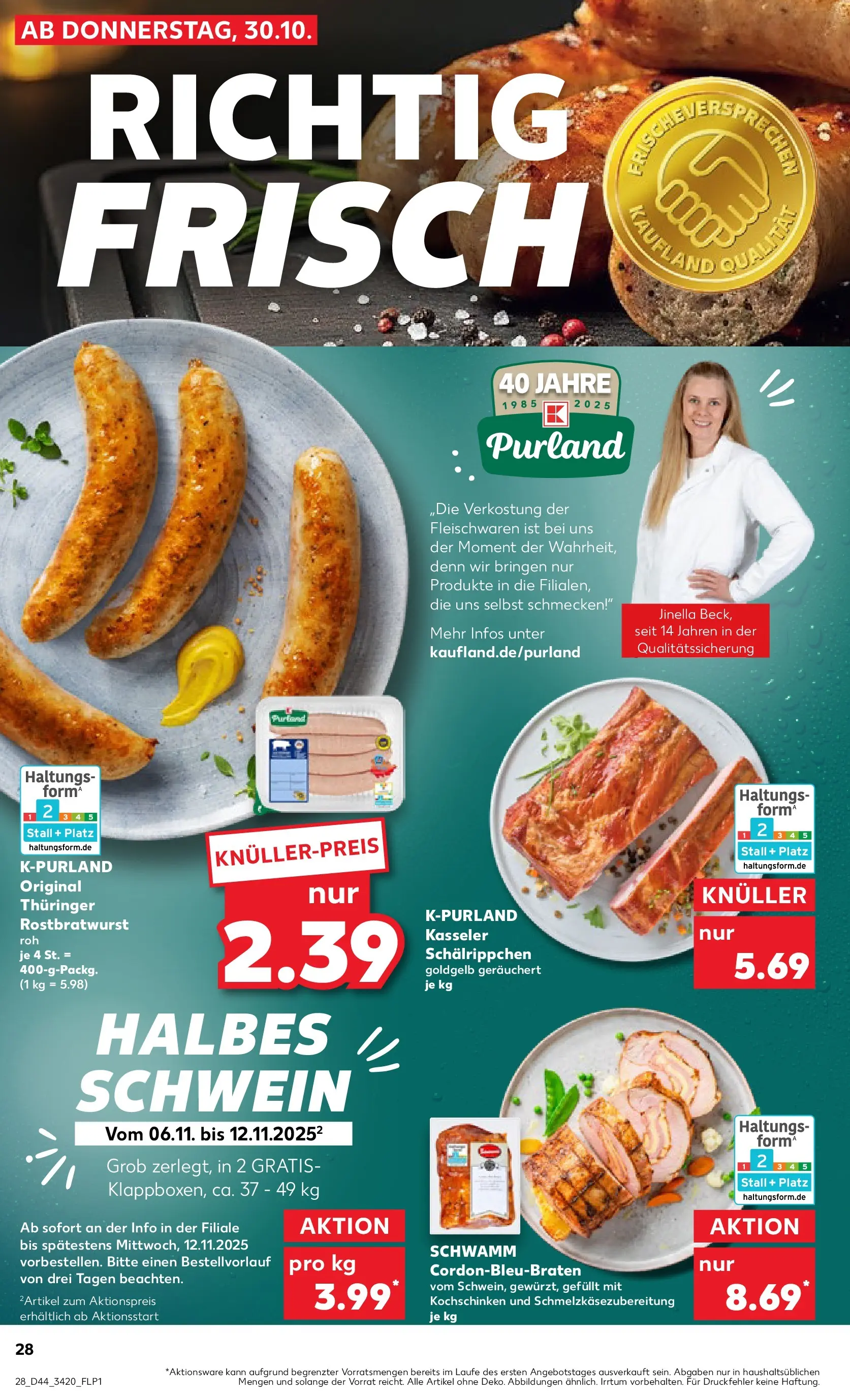 Prospekt Kaufland ab 29.10.2025 » Angebote Online zum Blättern | Seite: 28