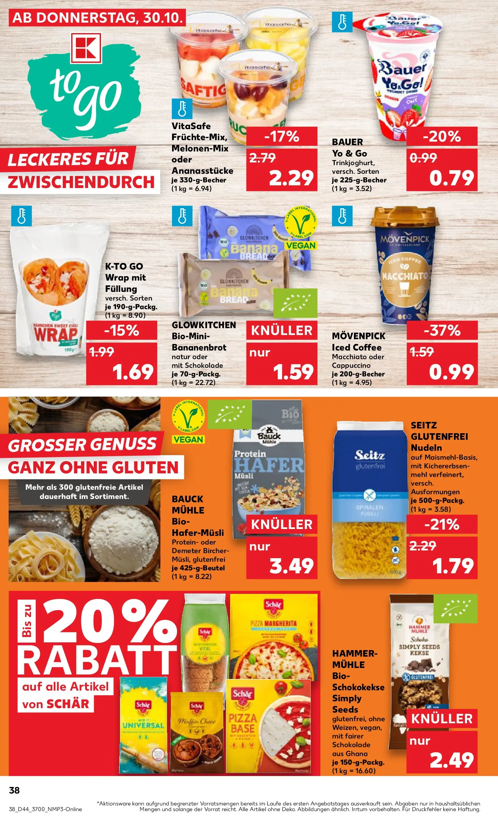 Prospekt Kaufland ab 30.10.2025 » Angebote und Werbung Online | Seite: 38 | Produkte: Mühle, Mehl, Pizza, Kekse Prospekt Kaufland ab 30.10.2025 » Angebote Online zum Blättern | Seite: 38 | Produkte: Mühle, Mehl, Pizza, Kekse