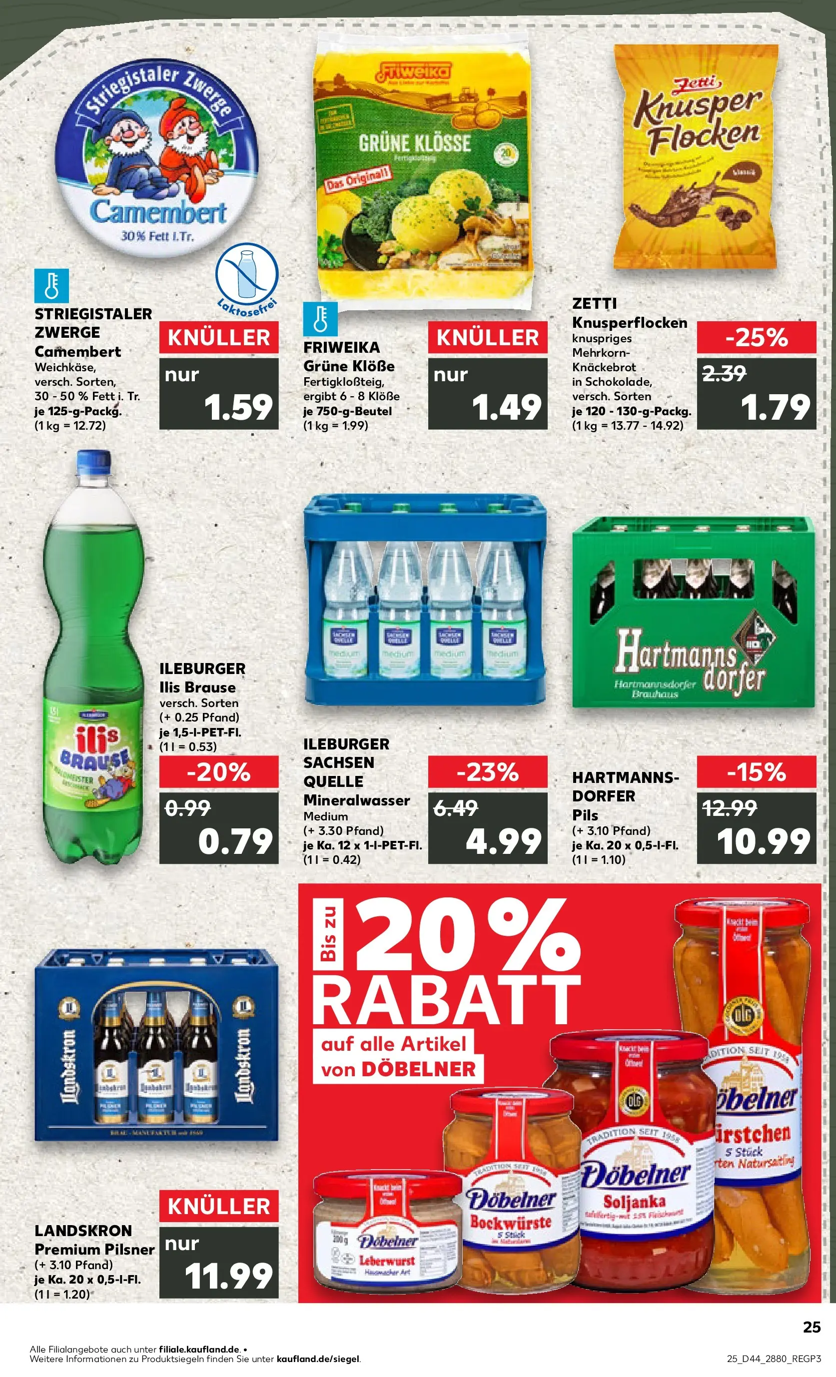 Prospekt Kaufland ab 30.10.2025 » Angebote und Werbung Online | Seite: 25 | Produkte: Pils, Mineralwasser, Fleisch, Flocken Prospekt Kaufland ab 30.10.2025 » Angebote Online zum Blättern | Seite: 25 | Produkte: Pils, Mineralwasser, Fleisch, Flocken