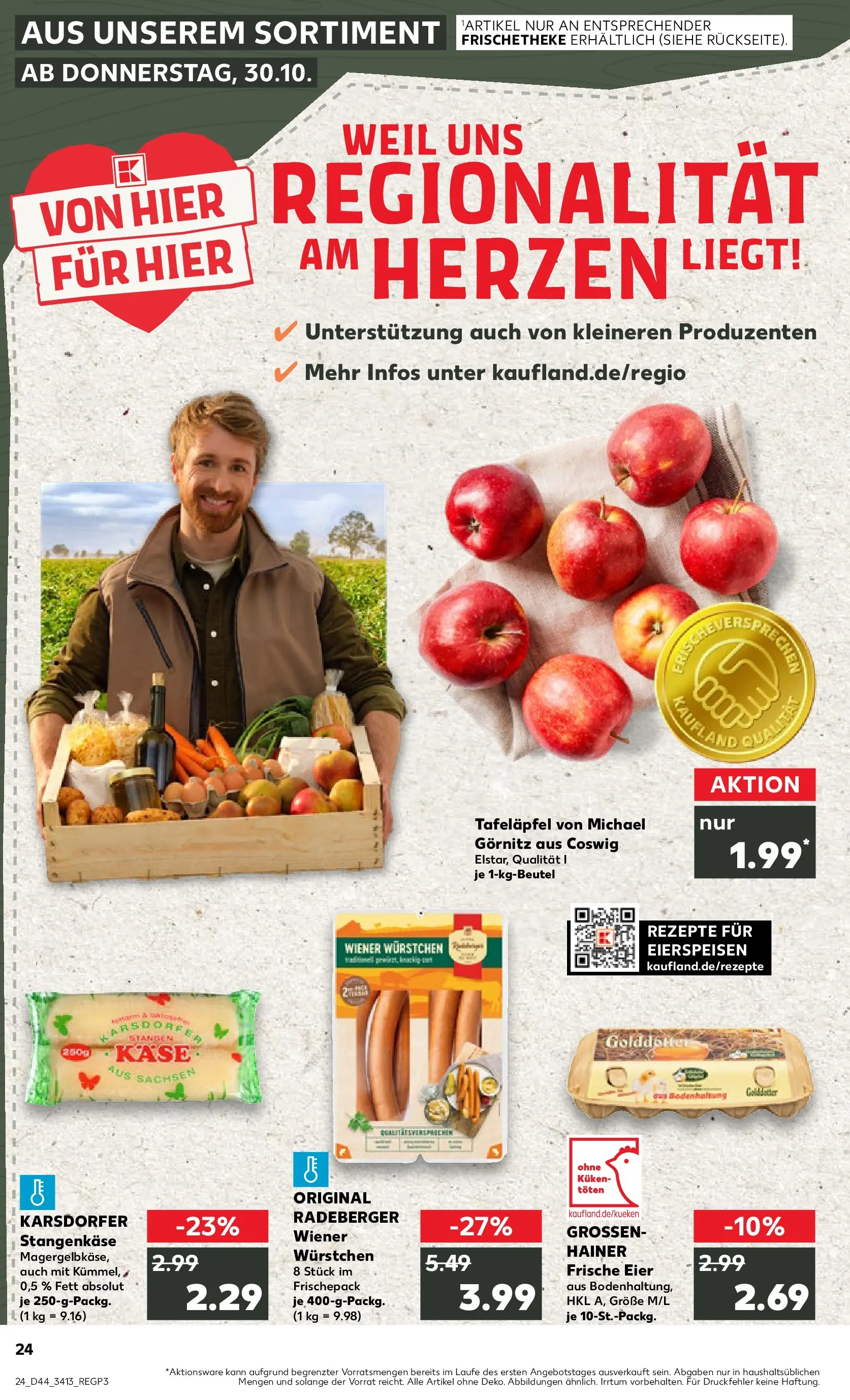 Prospekt Kaufland ab 29.10.2025 » Angebote und Werbung Online | Seite: 24 Prospekt Kaufland ab 29.10.2025 » Angebote Online zum Blättern | Seite: 24