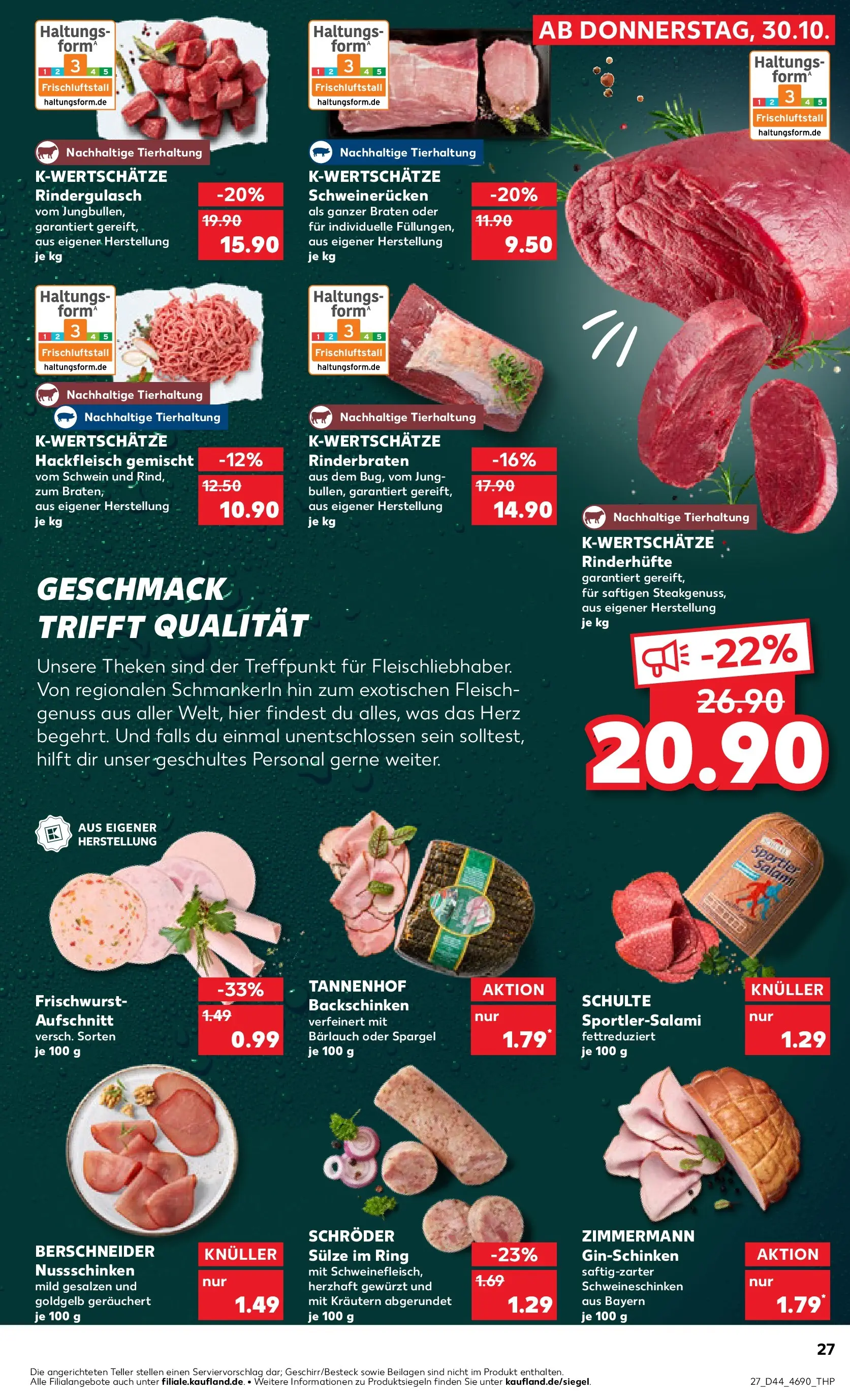 Prospekt Kaufland ab 29.10.2025 » Angebote Online zum Blättern | Seite: 27