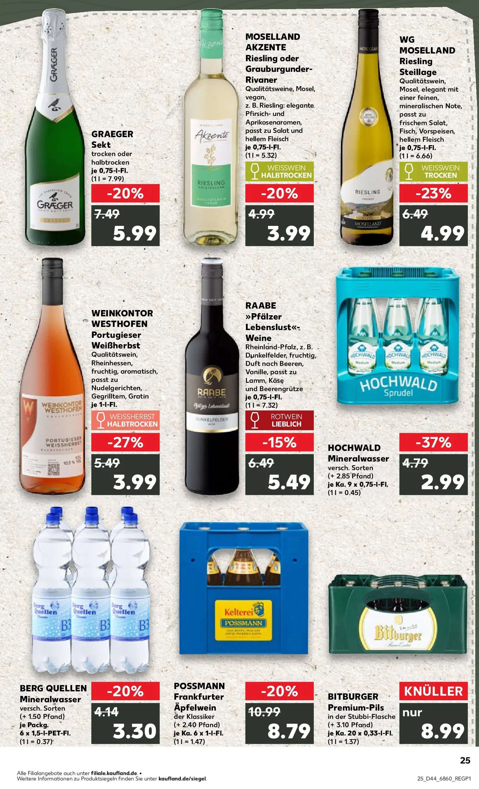 Prospekt Kaufland ab 30.10.2025 » Angebote und Werbung Online | Seite: 25 | Produkte: Sekt, Apple, Pfirsich, Salat Prospekt Kaufland ab 30.10.2025 » Angebote Online zum Blättern | Seite: 25 | Produkte: Sekt, Apple, Pfirsich, Salat