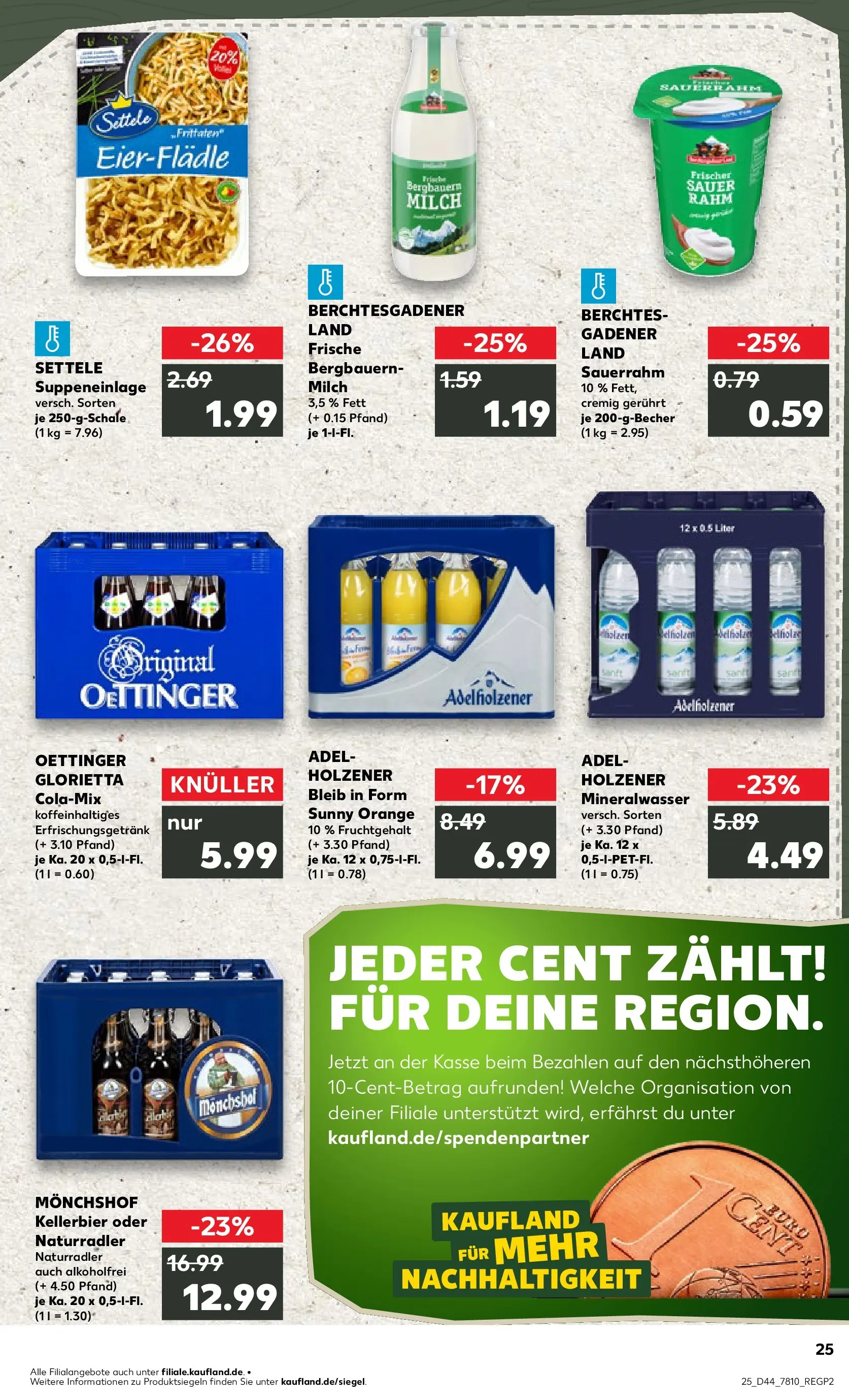 Prospekt Kaufland ab 29.10.2025 » Angebote und Werbung Online | Seite: 25 Prospekt Kaufland ab 29.10.2025 » Angebote Online zum Blättern | Seite: 25