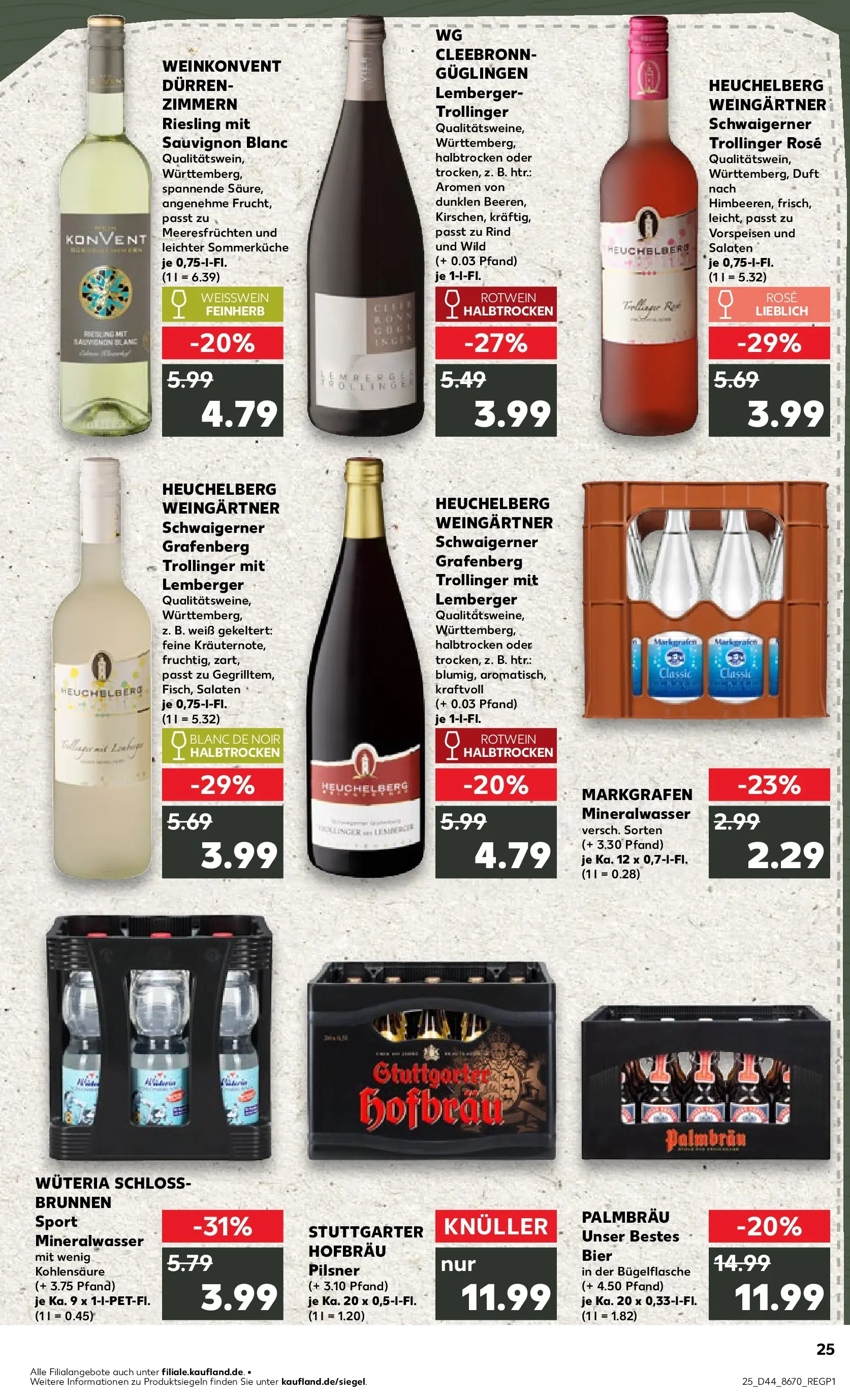 Prospekt Kaufland ab 29.10.2025 » Angebote und Werbung Online | Seite: 25 Prospekt Kaufland ab 29.10.2025 » Angebote Online zum Blättern | Seite: 25