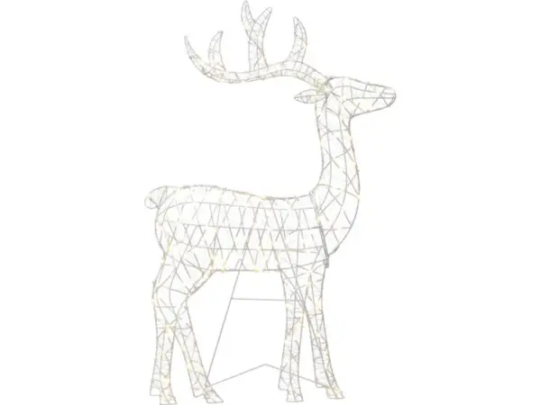 LED Drahtfigur Rentier 105 cm
