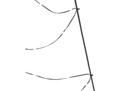 LED-Lichternetz 88 LEDs Warmweiß Dreieck 180 cm x 80 cm