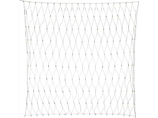 LED-Lichternetz 200 LEDs Warmweiß Grünes Kabel 2 m x 2 m