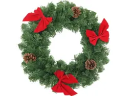 Kranz Ø 45 cm Dekoriert PVC Innen