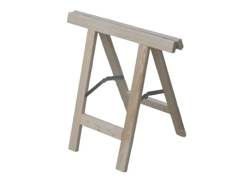 Klappbock Fichte 50 cm x 50 cm mit Latte 4,2 cm x 1,8 cm FSC®