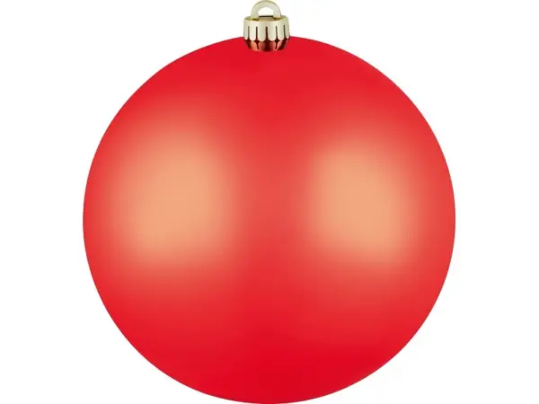 XXL Weihnachtskugel Ø 20 cm Rot Matt 1 Stück