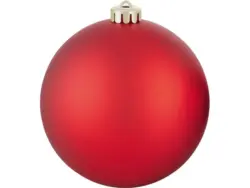 Weihnachtskugel Ø 14 cm Rot