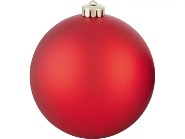 Weihnachtskugel Ø 14 cm Rot