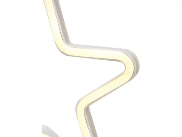 LED-Neonlicht Stern Warmweiß 30 cm