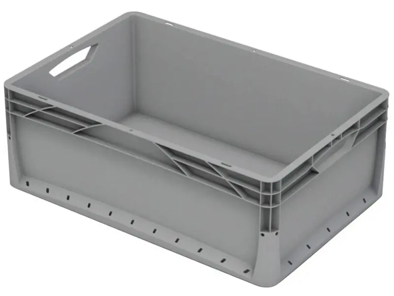 Eurobox-System Box Vollwand 22 cm x 40 cm x 60 cm Grau