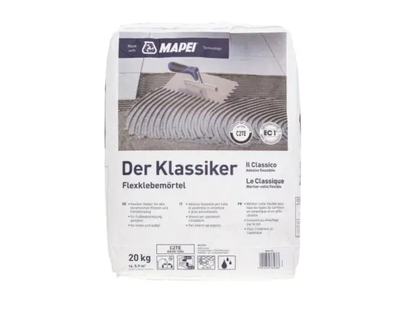 Mapei Fliesenkleber Der Klassiker C2TE 20 kg