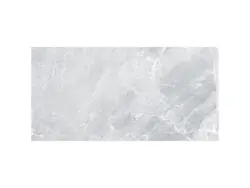 Eco Cerram Bodenfliese Earth White Feinsteinzeug Hellgrau 60 cm x 120 cm