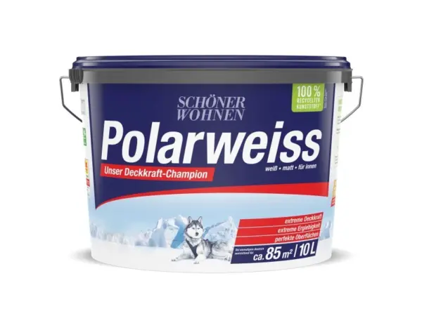 Schöner Wohnen Wand- und Deckenfarbe „POLARWEISS“
