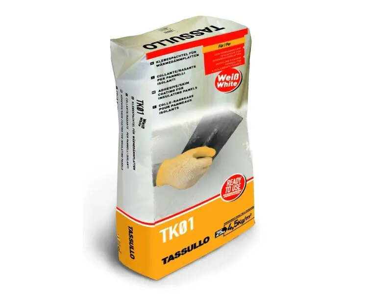 Tassullo Klebspachtel TK01 Weiß 25 kg