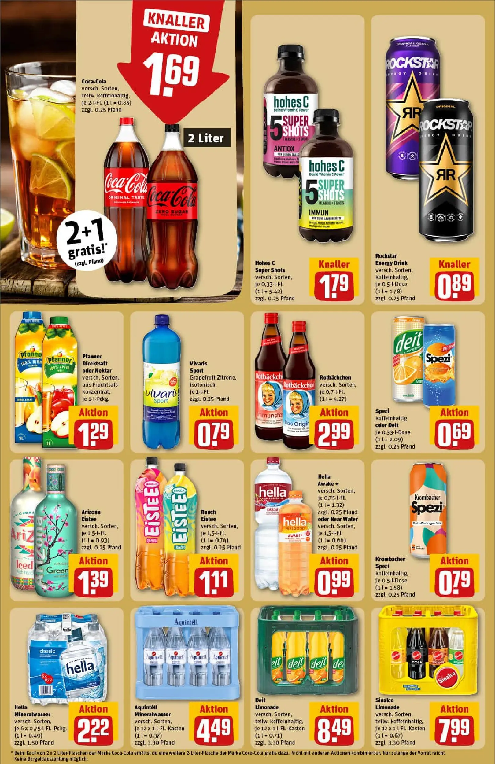 REWE Prospekt ab 02.11.2025 zum Blättern » Angebote | Seite: 20 | Produkte: Sinalco, Cola, Hella, Krombacher