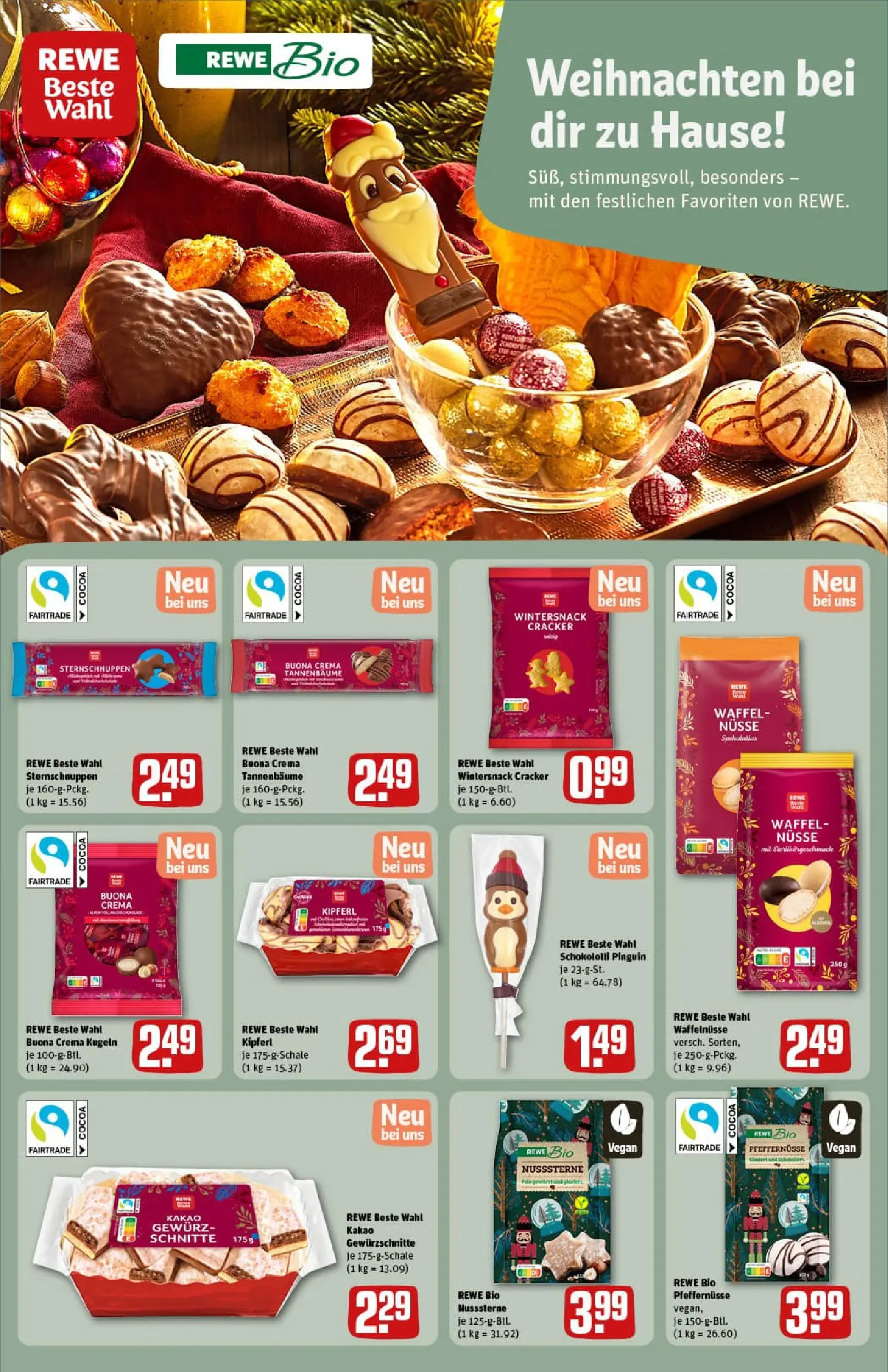 REWE Prospekt ab 02.11.2025 zum Blättern » Angebote | Seite: 23 | Produkte: Nüsse