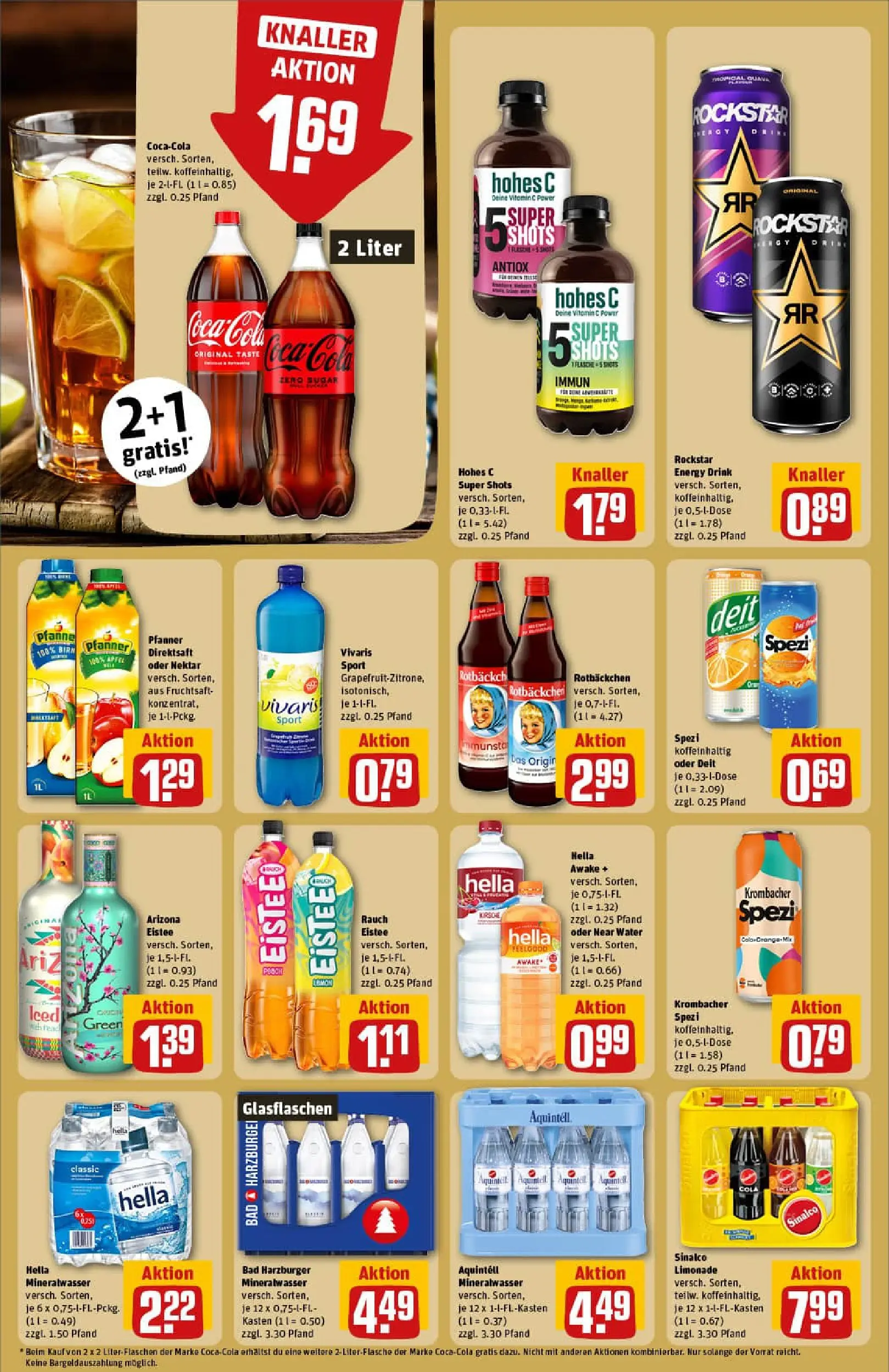 REWE Prospekt ab 02.11.2025 zum Blättern » Angebote | Seite: 20 | Produkte: Cola, Äpfel, Mineralwasser, Hella