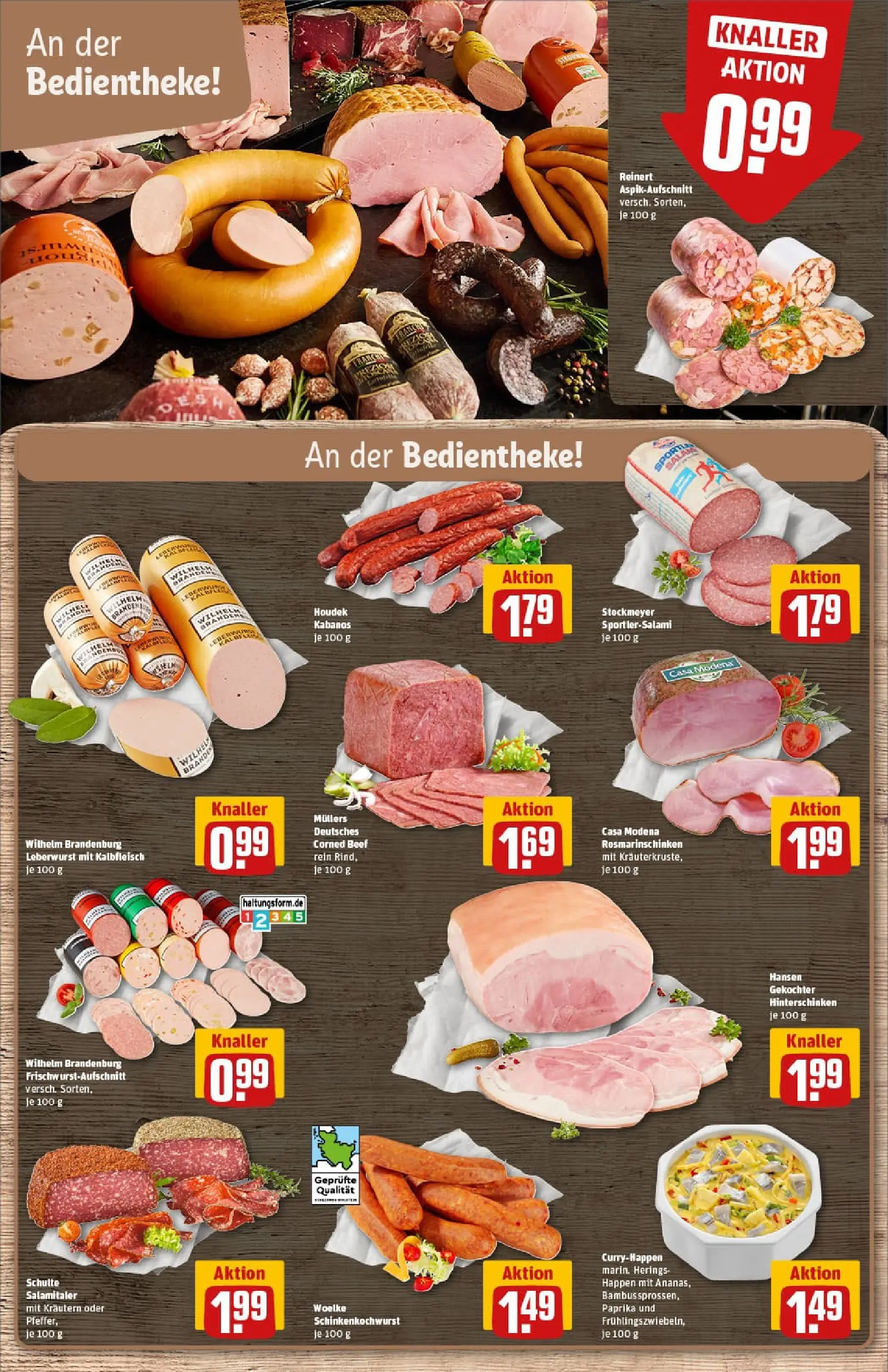REWE Prospekt ab 02.11.2025 zum Blättern » Angebote | Seite: 10 | Produkte: Paprika, Wurst, Salami