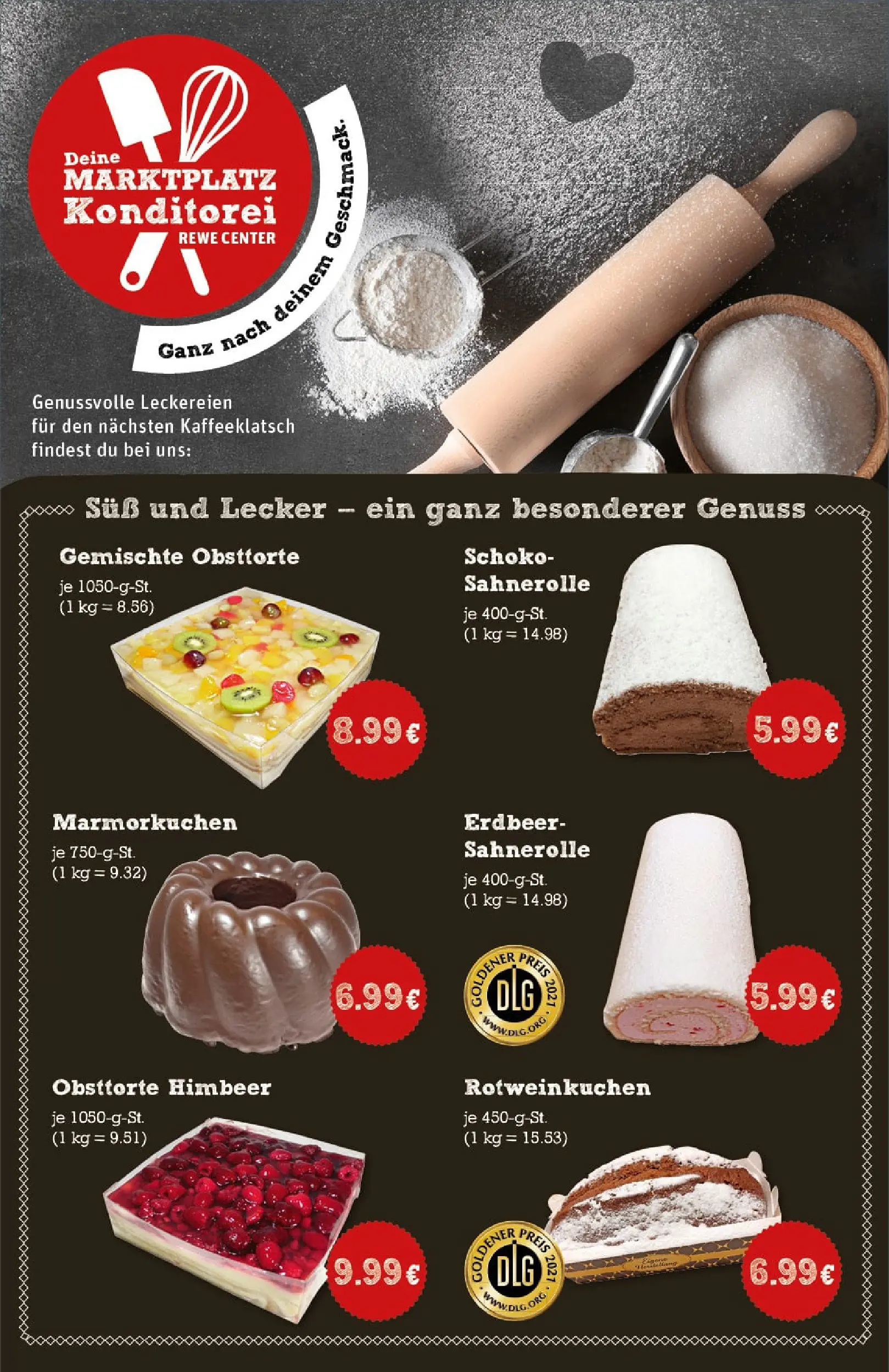 REWE Prospekt ab 02.11.2025 zum Blättern » Angebote | Seite: 16 | Produkte: Kuchen