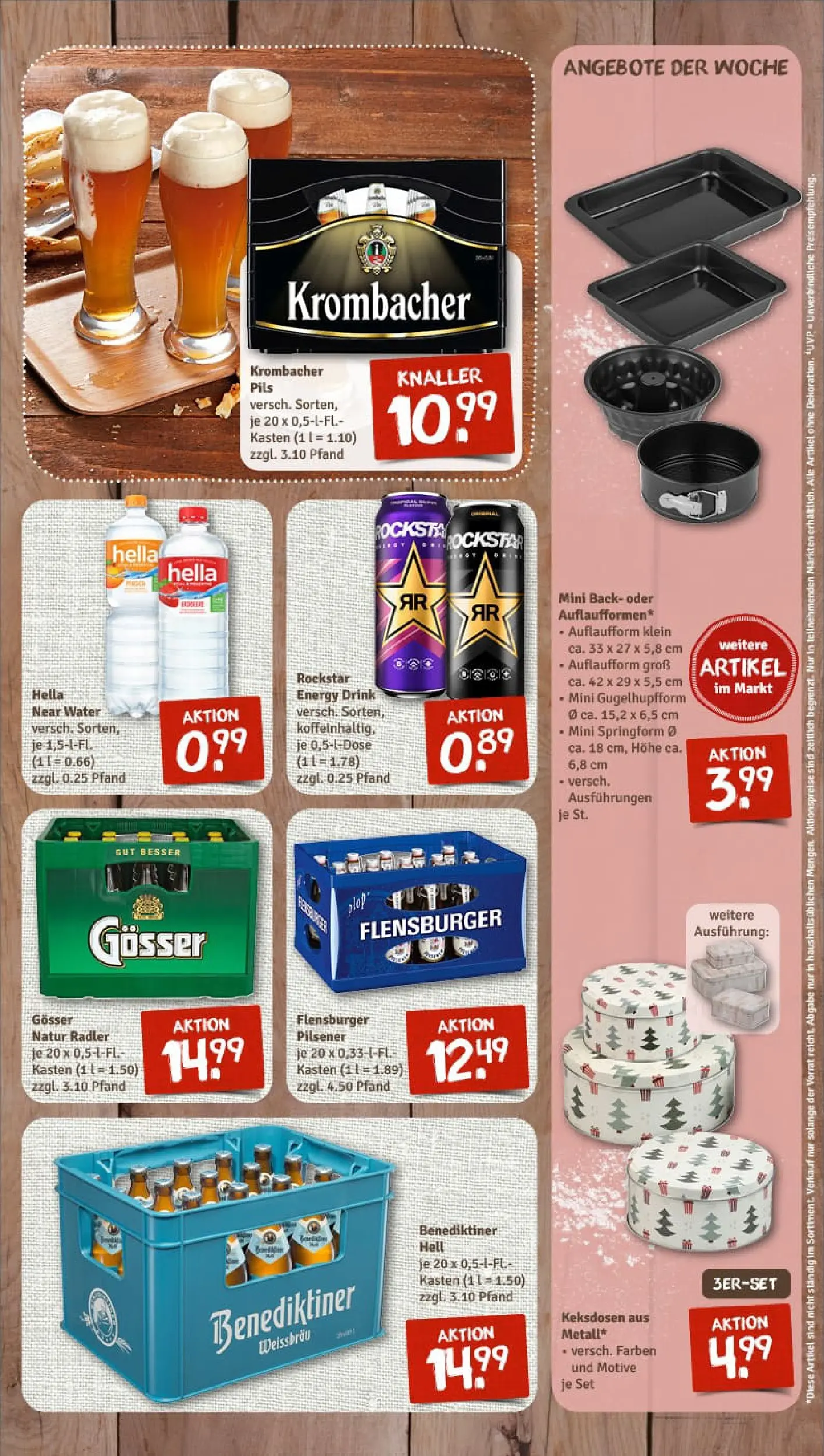 REWE Prospekt ab 02.11.2025 zum Blättern » Angebote | Seite: 11 | Produkte: Rockstar energy, Energy, Rockstar, Flensburger