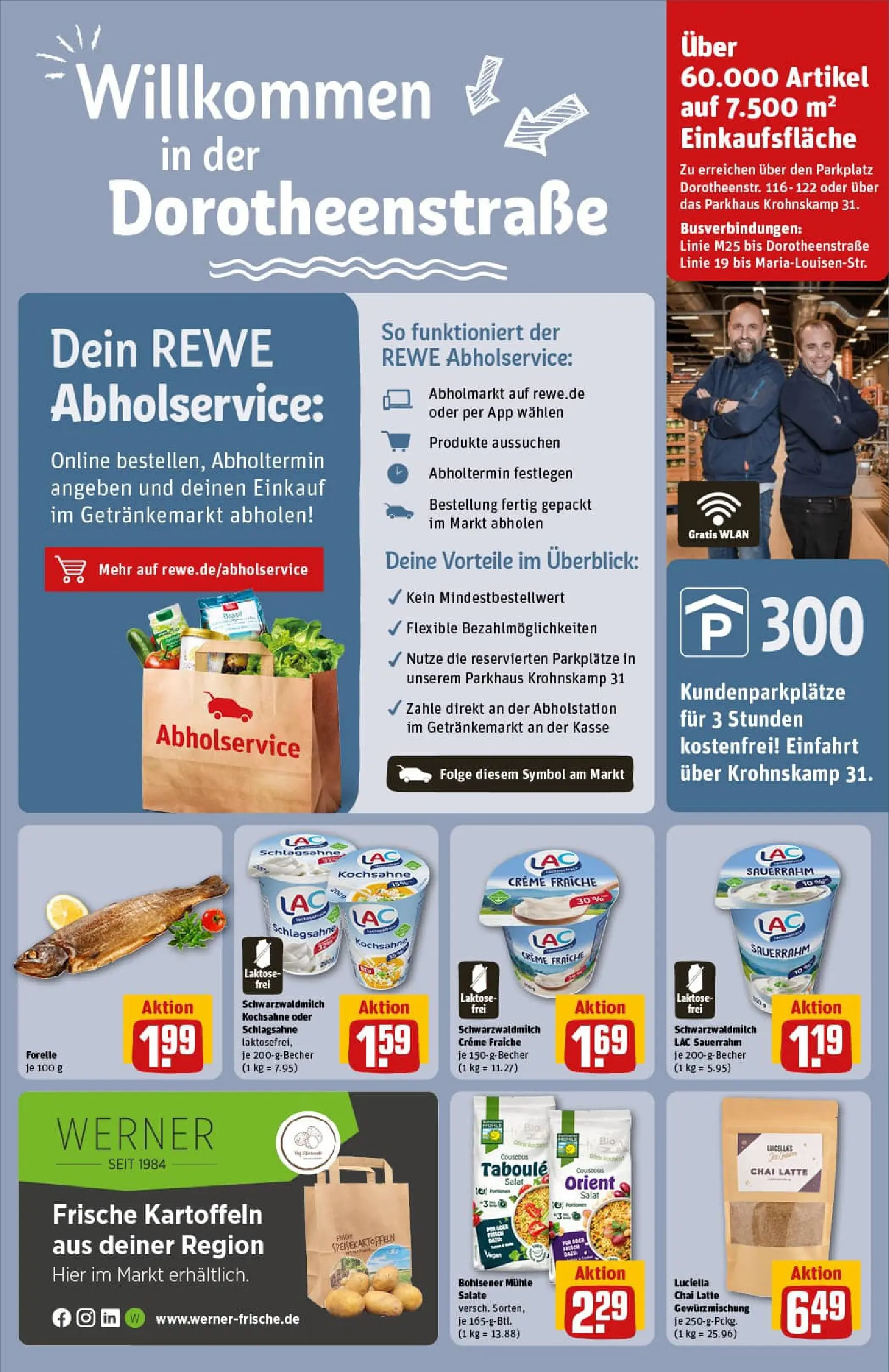 REWE Prospekt ab 02.11.2025 zum Blättern » Angebote | Seite: 35 | Produkte: Mühle, Creme, Kartoffeln, Sauerrahm