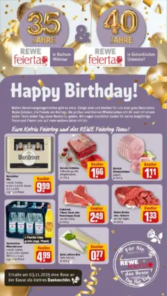 Rewe prospekt Bochum	 ab 02.11.2025 gültig