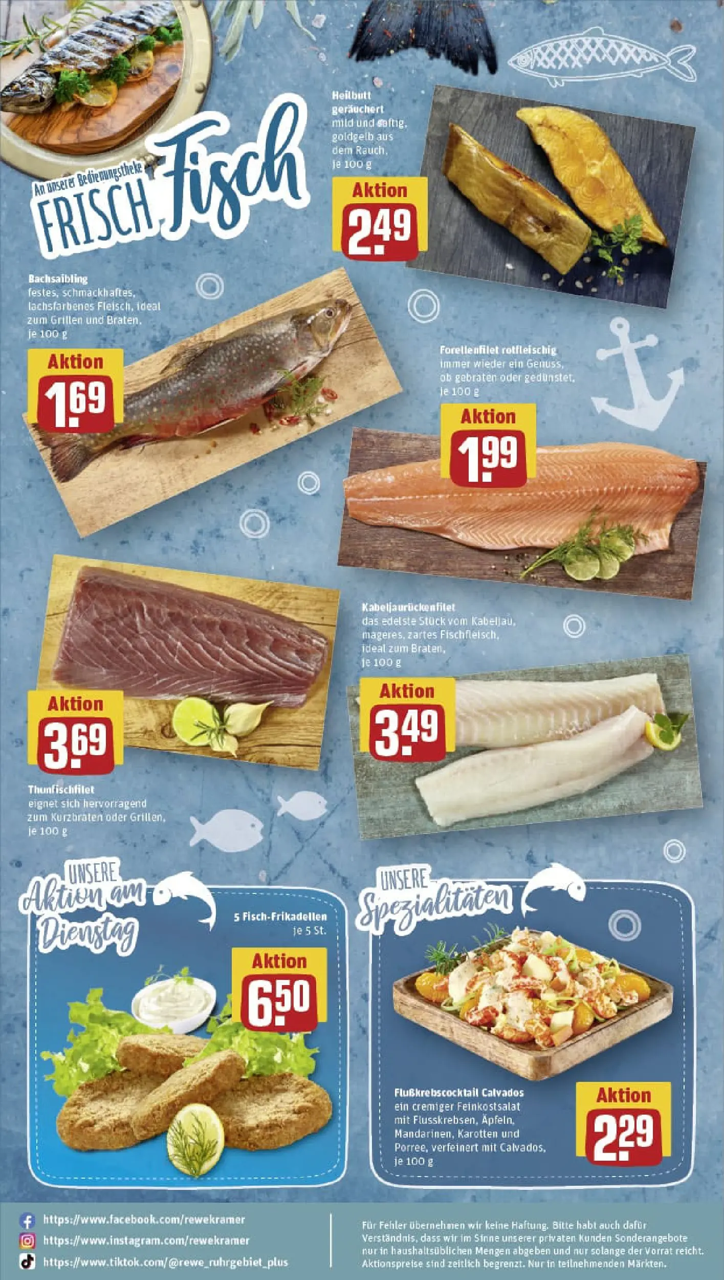 REWE Prospekt ab 02.11.2025 zum Blättern » Angebote | Seite: 31 | Produkte: Fisch