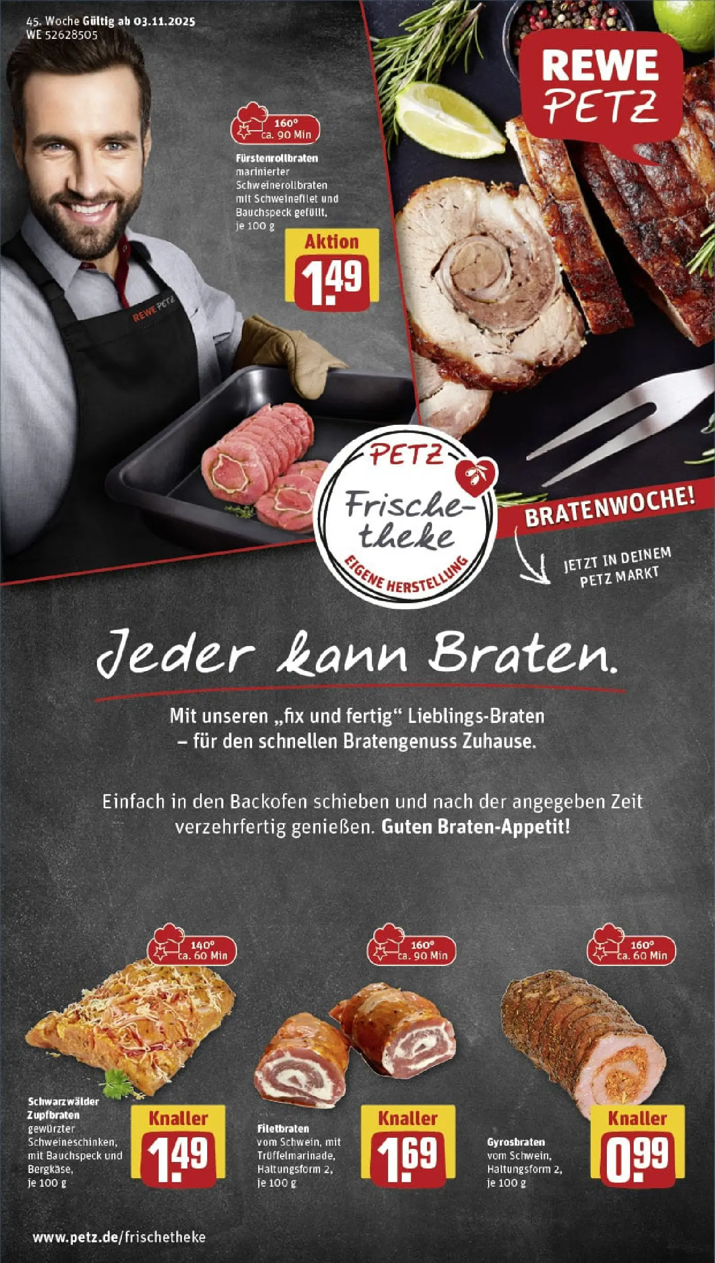 REWE Prospekt ab 02.11.2025 zum Blättern » Angebote | Seite: 1