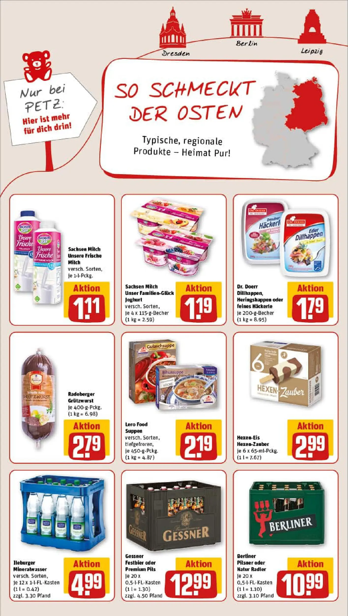 REWE Prospekt ab 02.11.2025 zum Blättern » Angebote | Seite: 12 | Produkte: Milch, Joghurt, Mineralwasser, Berliner pilsner