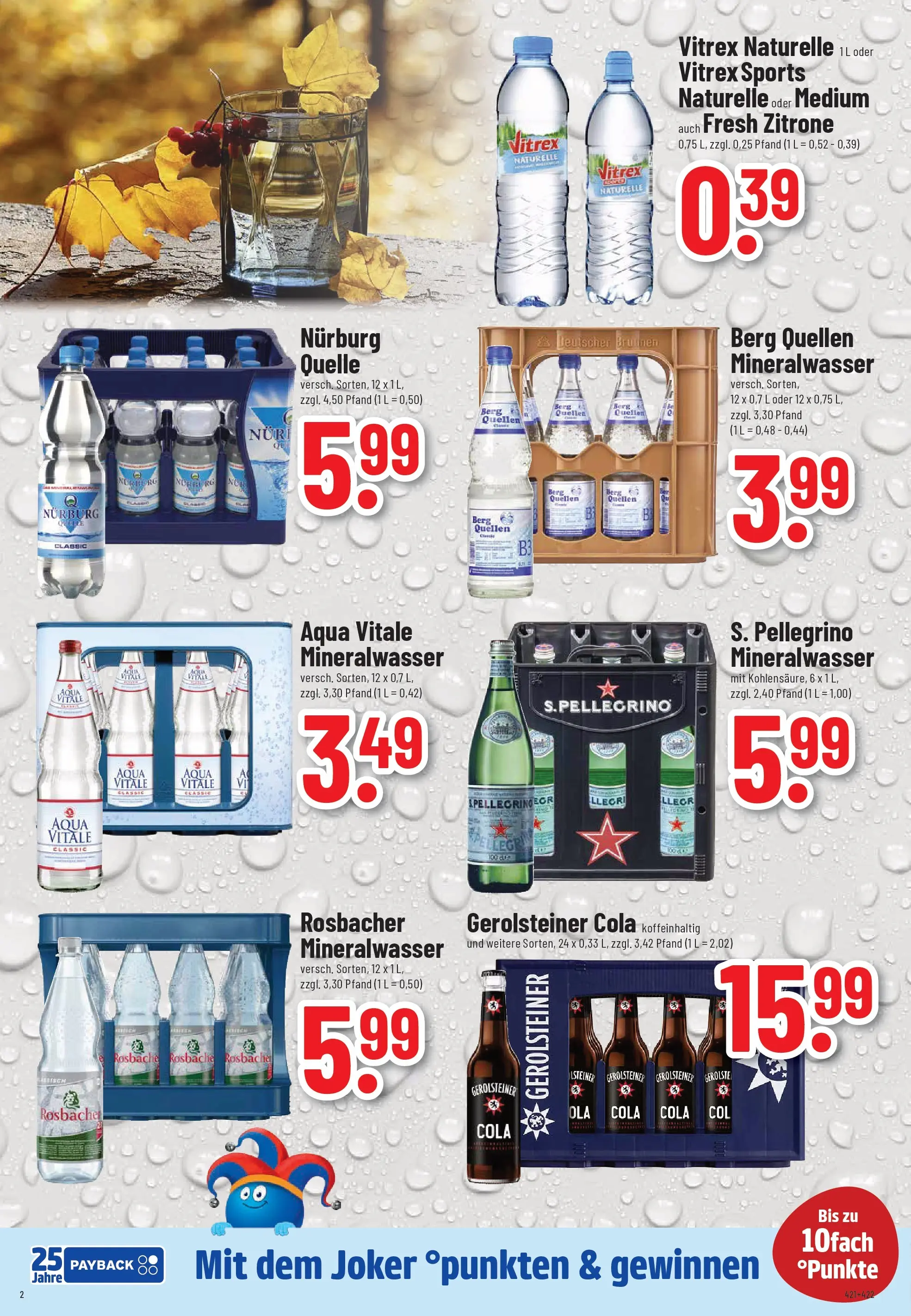 Trinkgut - trinkgut: Wochenangebote (ab 02.11.2025) » Angebote online | Seite: 2 | Produkte: Cola, Mineralwasser, Zitrone, Gerolsteiner