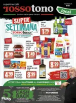 Supermercati Rossotono Local Super settimana - al 05.11.2025