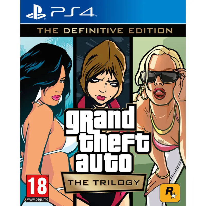 Игра GTA TRILOGY PLAYSTATION 4 PS4
